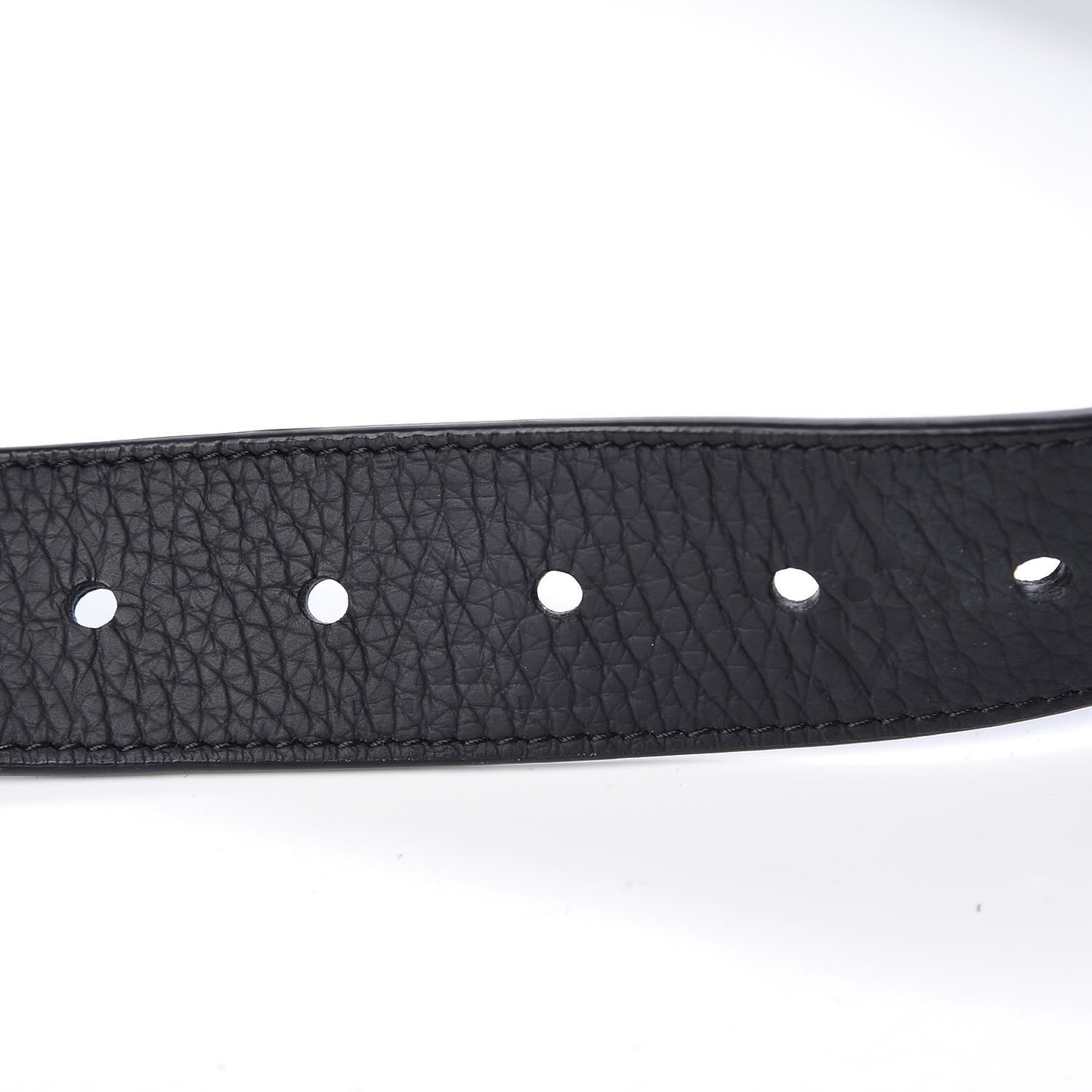 Taurillon Monogram Signature 35 MM Chain Belt 80 32 Black