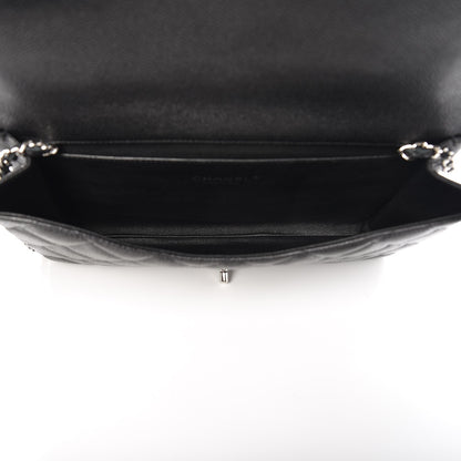 Chanel Caviar Quilted Clutch With Chain Flap Black 5 of 7