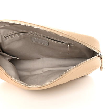 Chanel Caviar Quilted Jumbo Easy Flap Beige 5 of 15