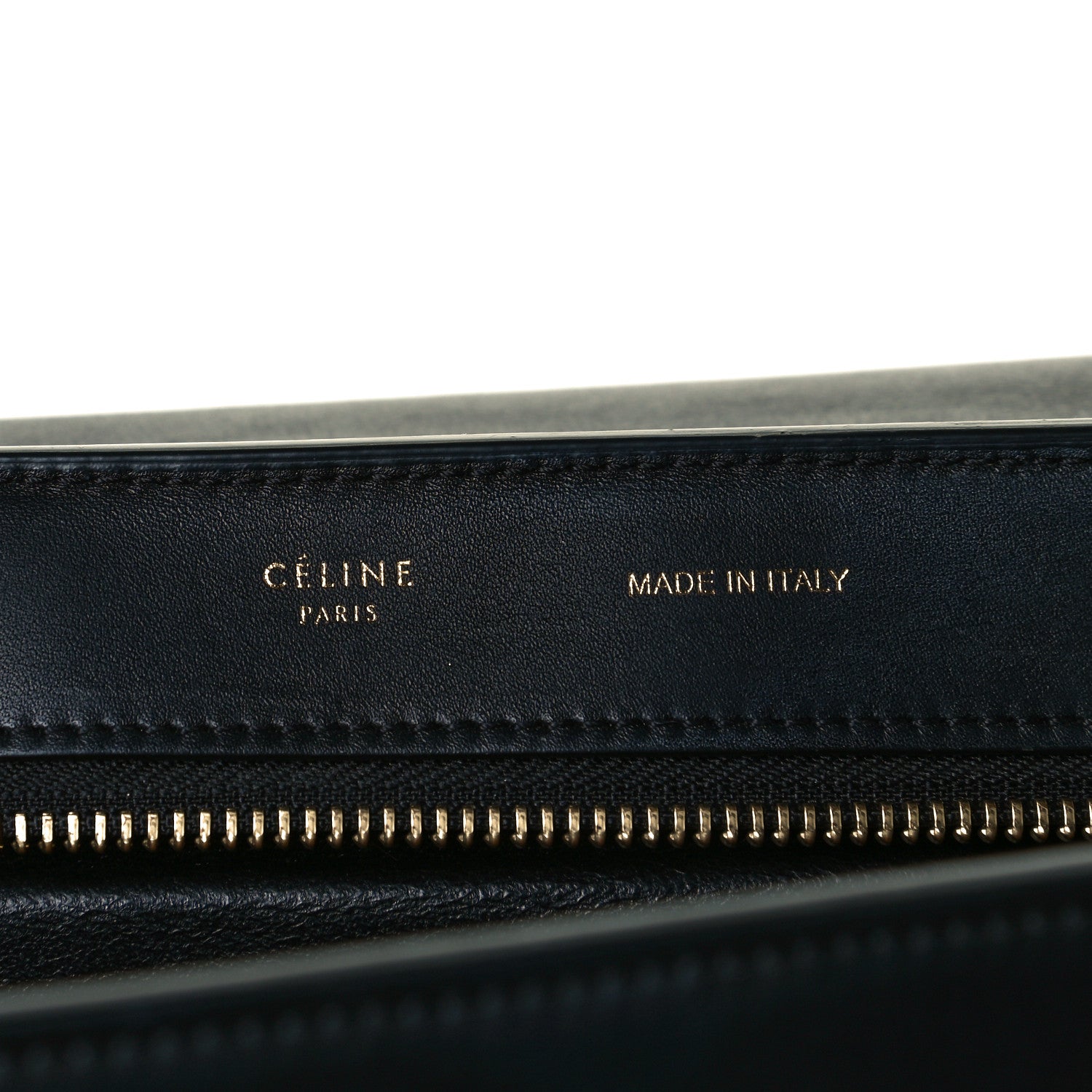 Celine Elephant Calfskin Mediuml Tri-color Trapeze Indigo 7 of 8