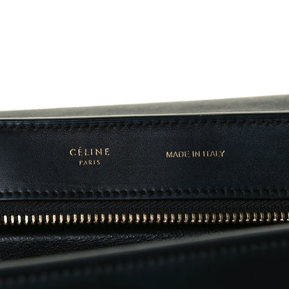 Celine Elephant Calfskin Mediuml Tri-color Trapeze Indigo 7 of 8