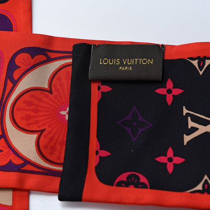 Louis Vuitton Silk Kamonogram Bandeau 2 of 2