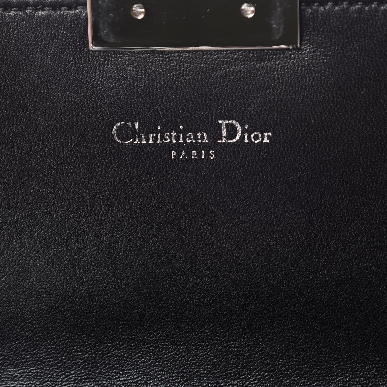 Christian Dior Lambskin Cannage Miss Dior Promenade Pouch Black 7 of 10