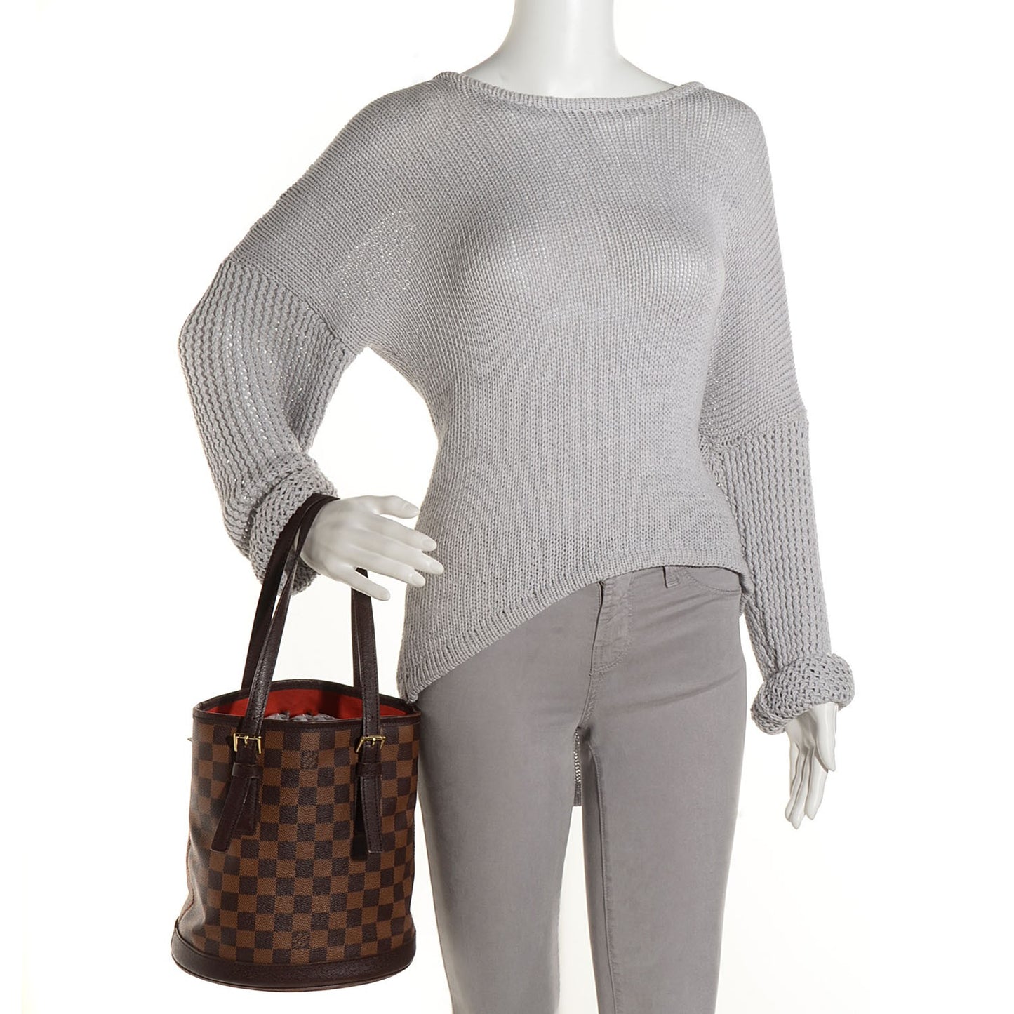 Damier Ebene Marais Bucket 23