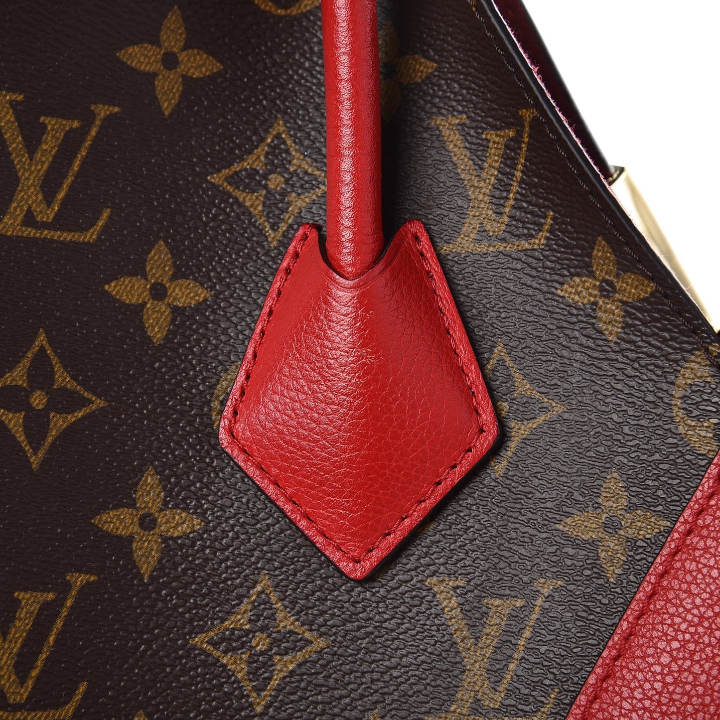 Calfskin Monogram Kimono Tote Cherry