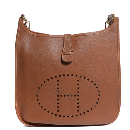 Hermes Courchevel Evelyne GM Gold 1 of 11