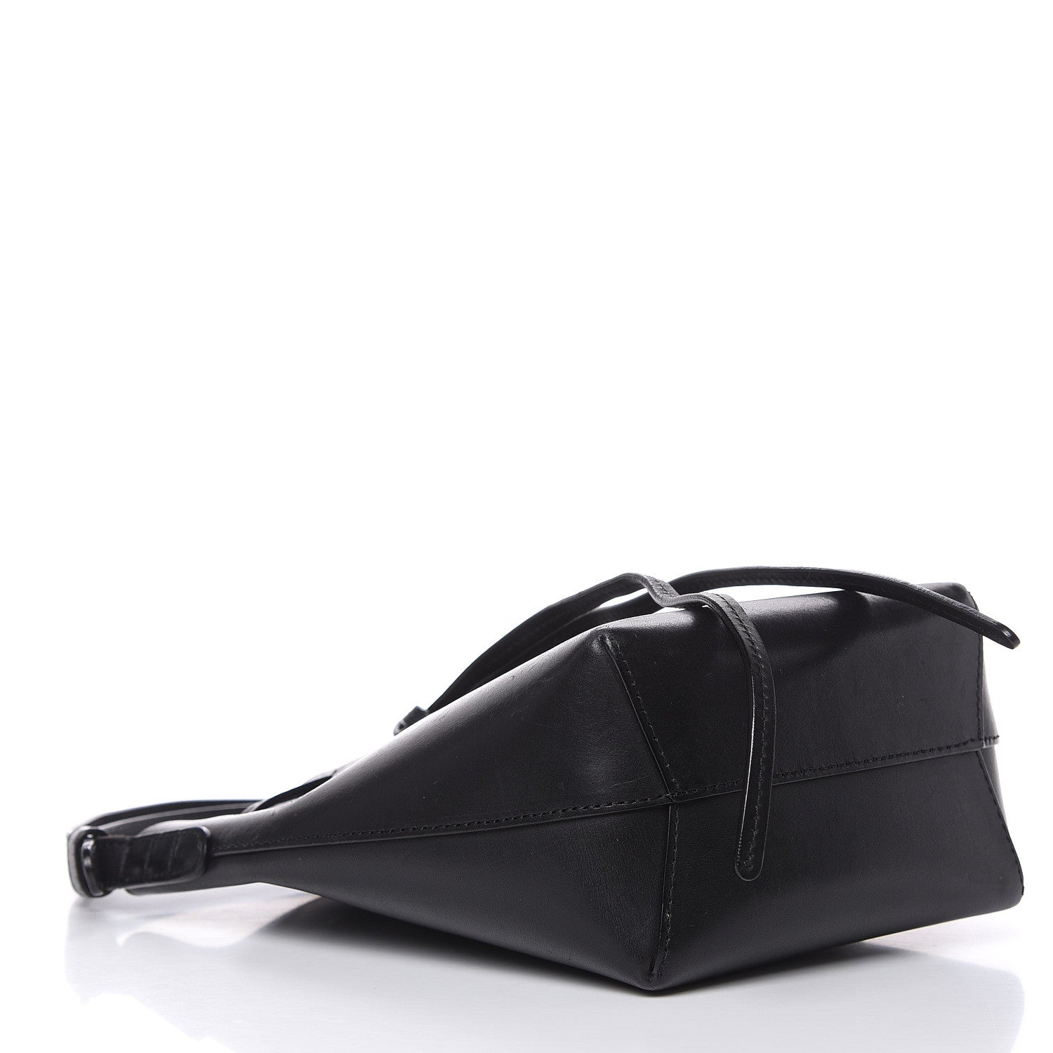 Mansur Gavriel Calfskin Mini Mini Bucket Bag Black Flamma 4 of 13
