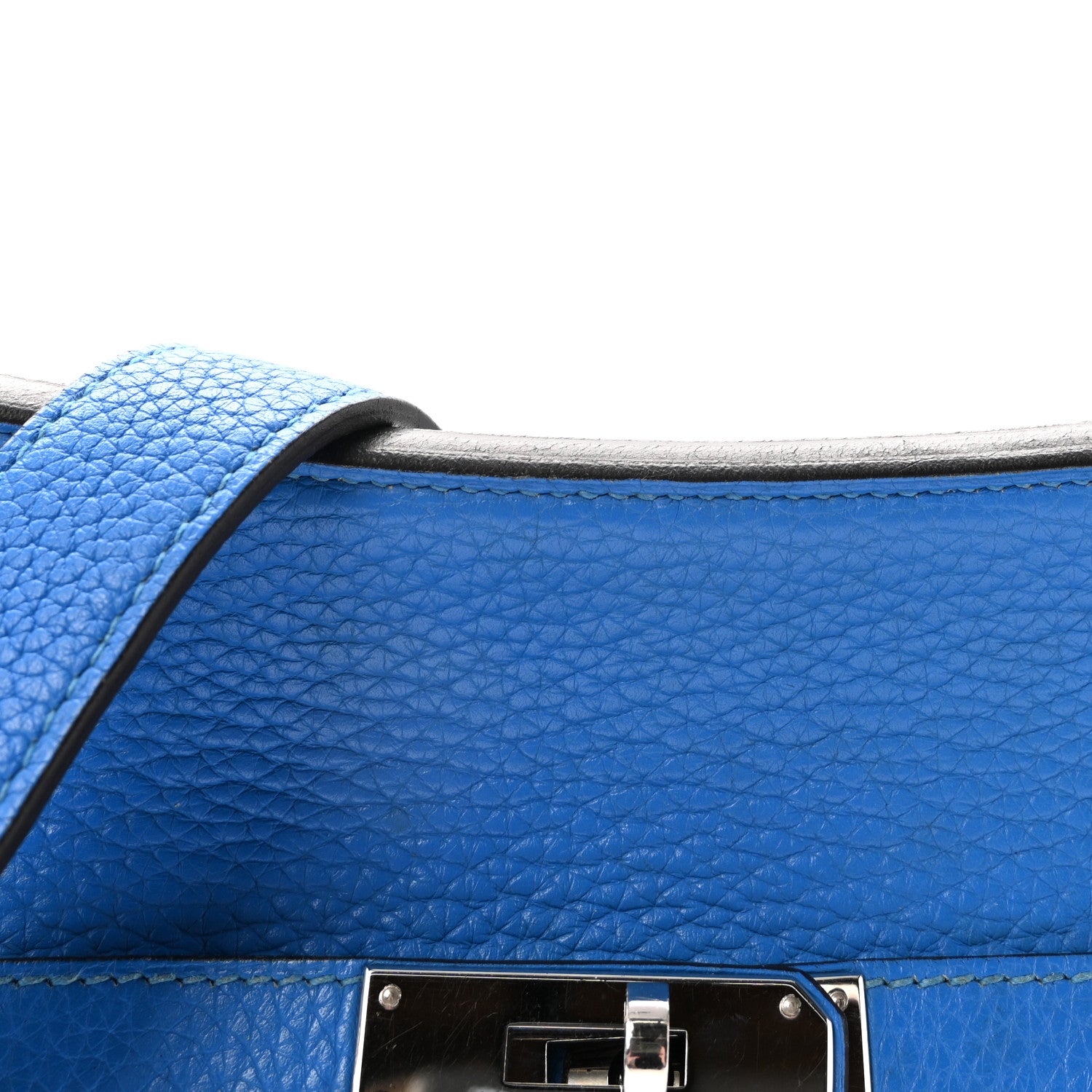 Hermes Taurillon Clemence Jypsiere 28 Bleu Hydra 7 of 9