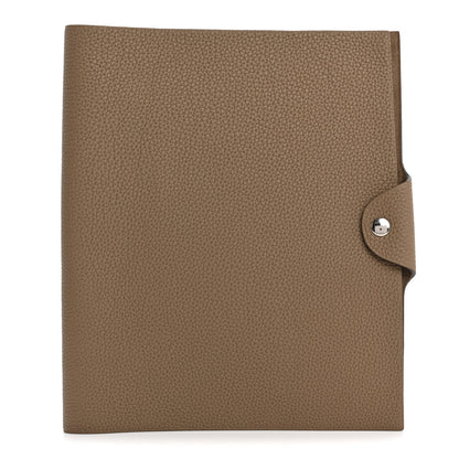 Hermes Togo Ulysse MM Agenda Cover Beige De Weimar 1 of 10
