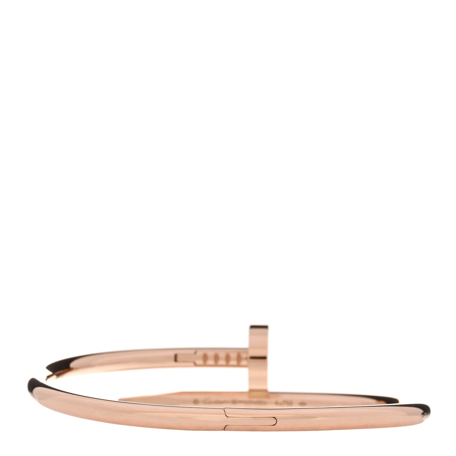 Cartier 18K Pink Gold Juste Un Clou Bracelet 16 2 of 3