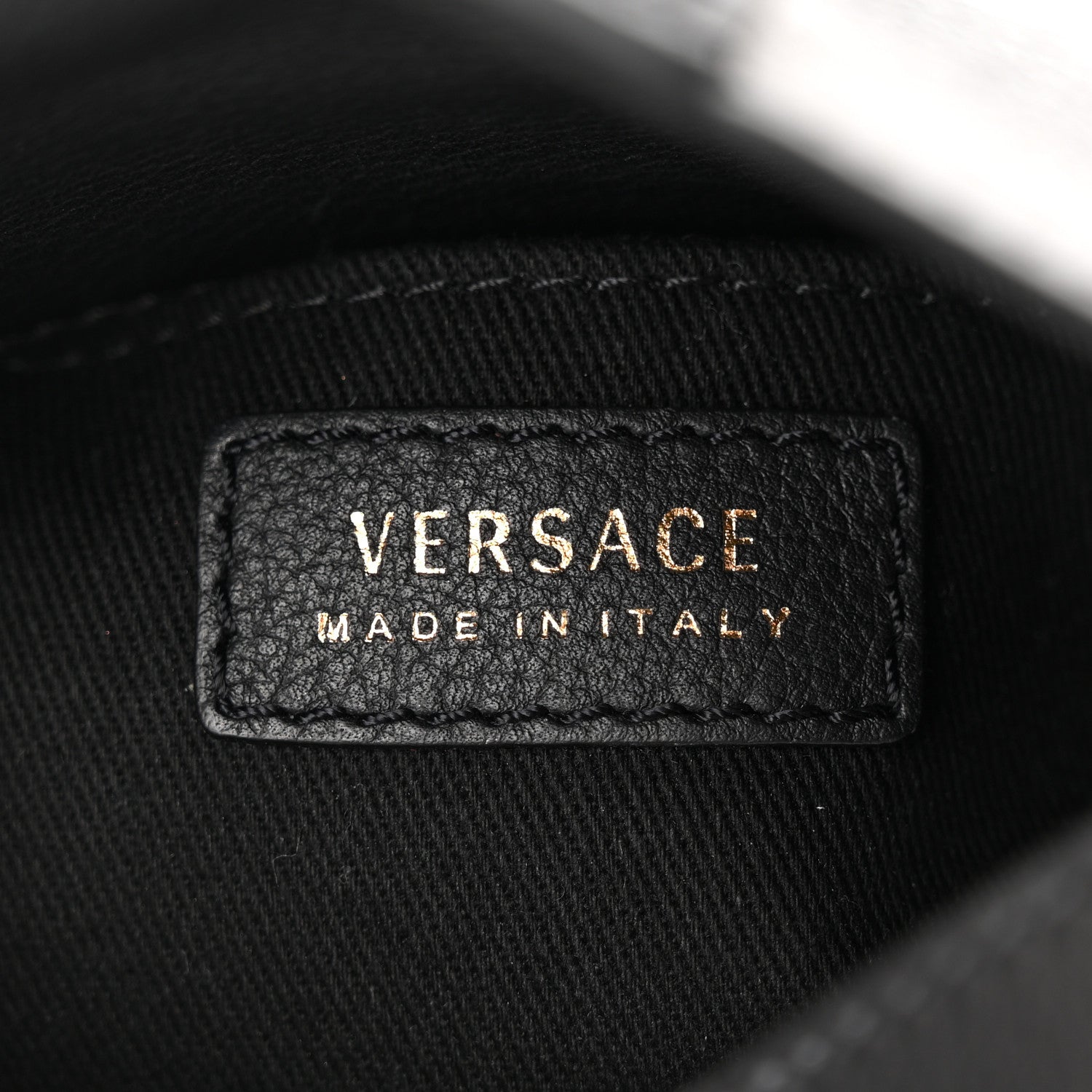 Versace Calfskin La Medusa Small Hobo Crossbody Black 6 of 9
