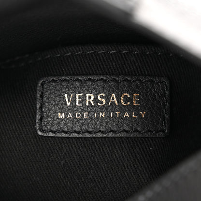 Versace Calfskin La Medusa Small Hobo Crossbody Black 6 of 9