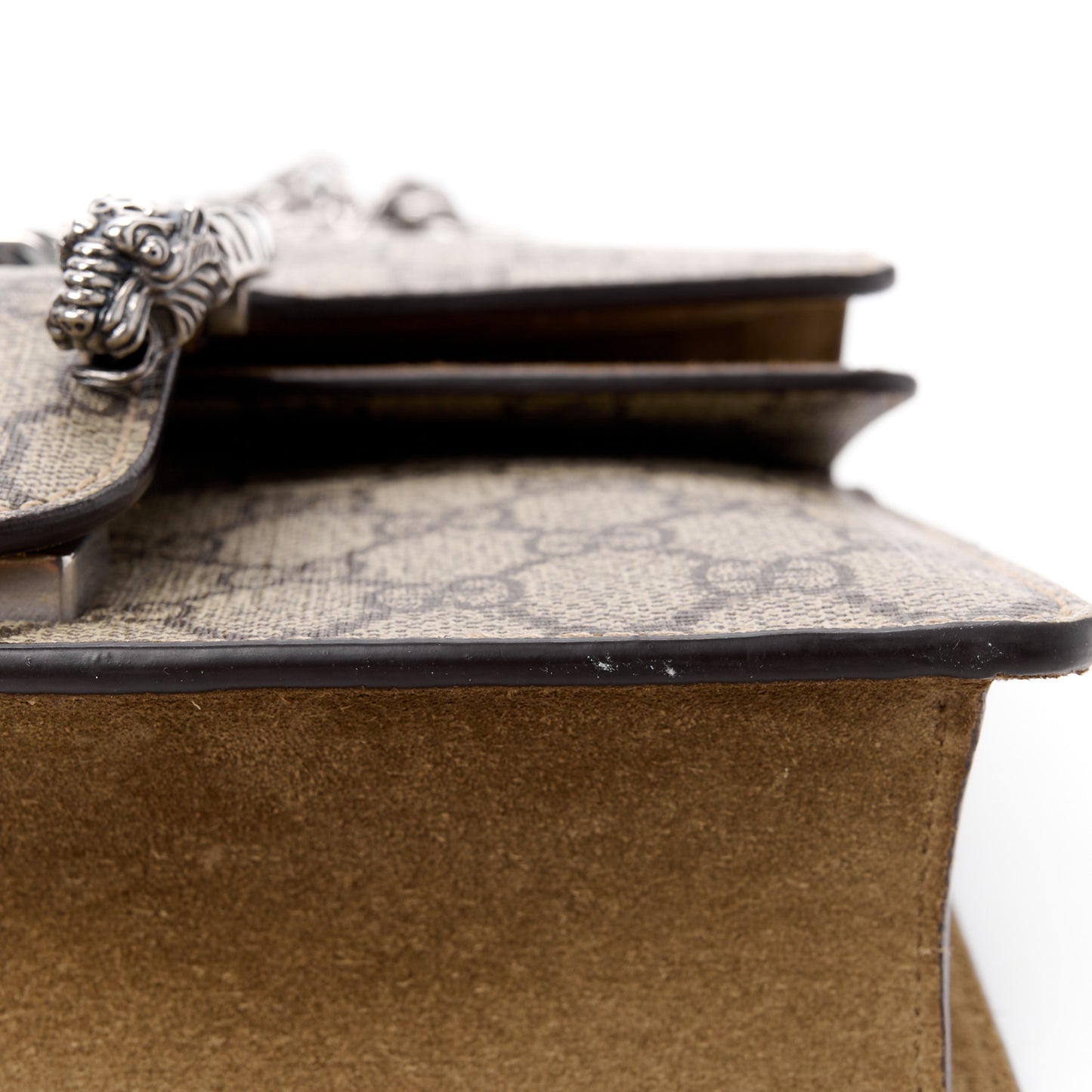 GG Supreme Monogram Mini Dionysus Shoulder Bag Taupe