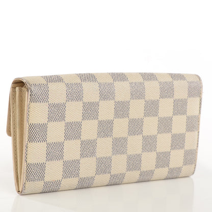 Louis Vuitton Damier Azur Sarah Wallet 3 of 11