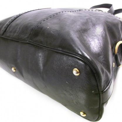 Saint Laurent Leather Large Muse Black 5 of 15