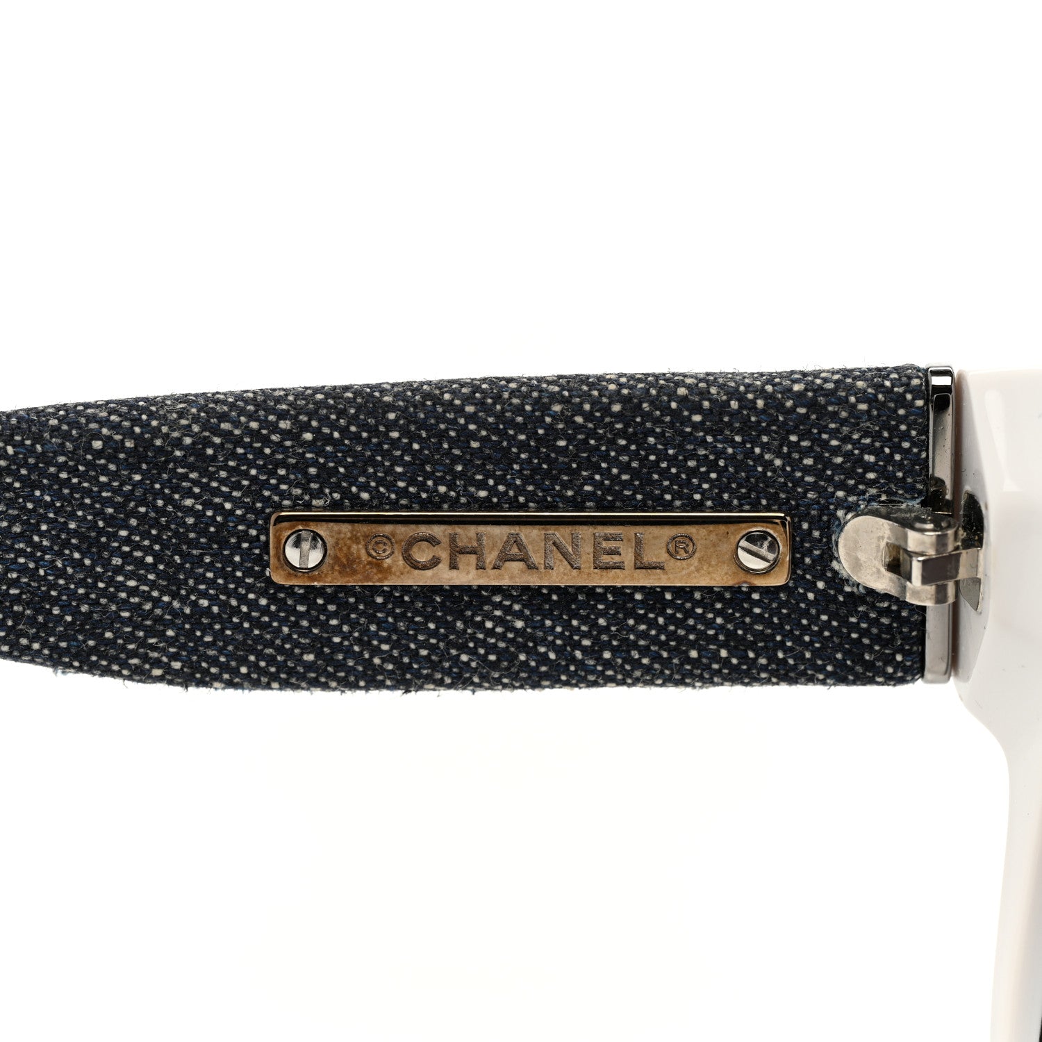 Chanel Acetate Tweed CC Sunglasses 5162 Grey 5 of 9
