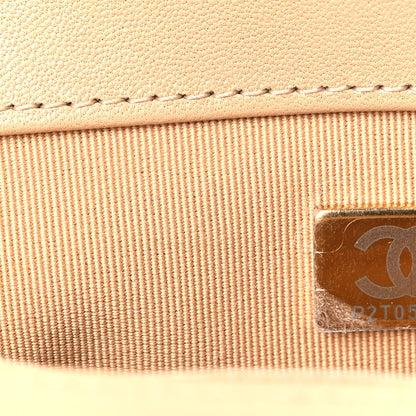 Chanel Lambskin Quilted Medium Chanel 19 Flap Beige 7 of 12