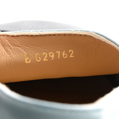 Chanel Lambskin CC Espadrilles 38 Light Blue Black 9 of 10