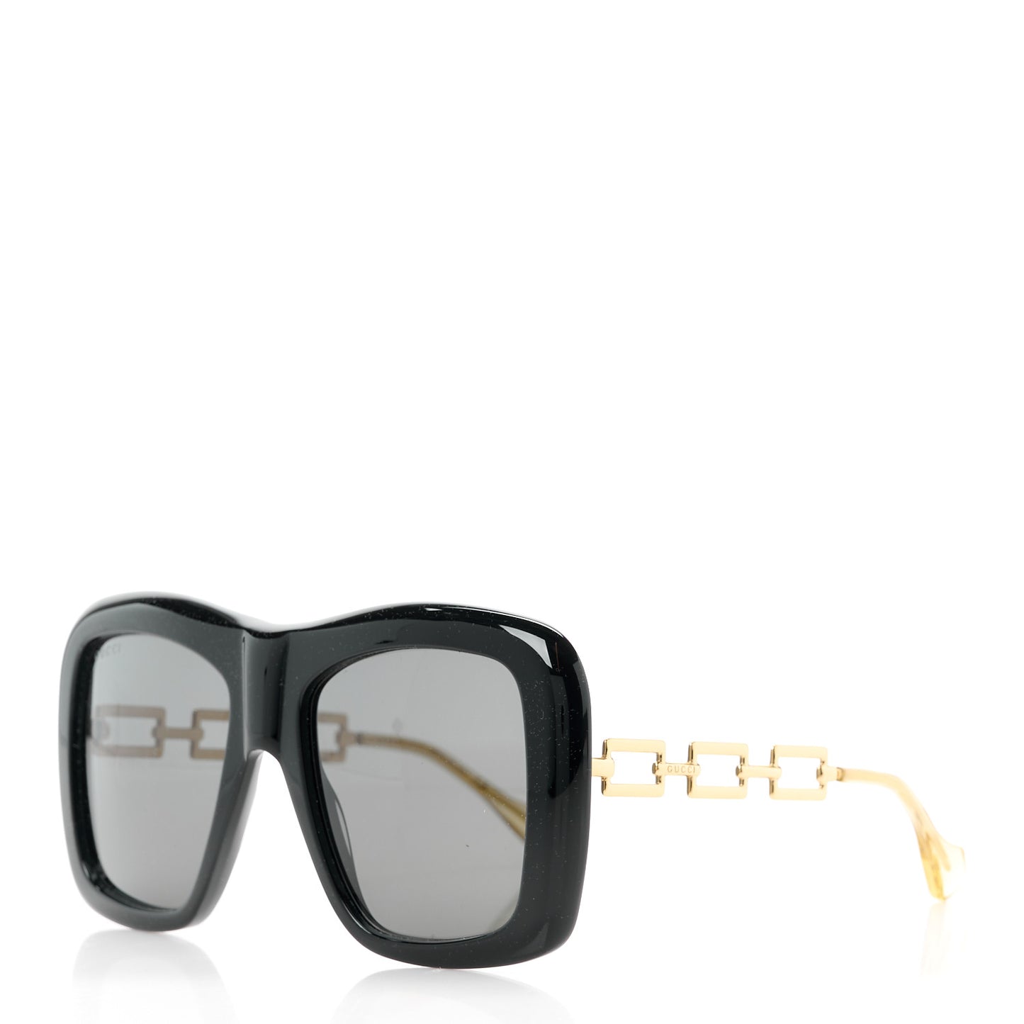 Oversize Square Frame GG0499S Sunglasses Black