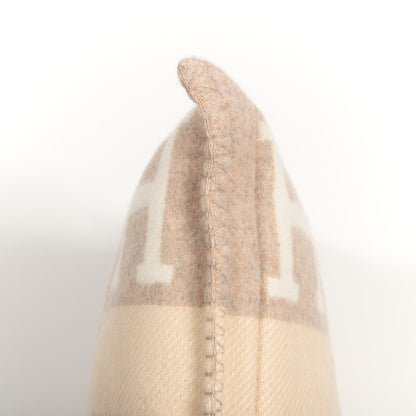 Hermes Wool Cashmere Avalon III Pillow PM Coco Camomille 4 of 4