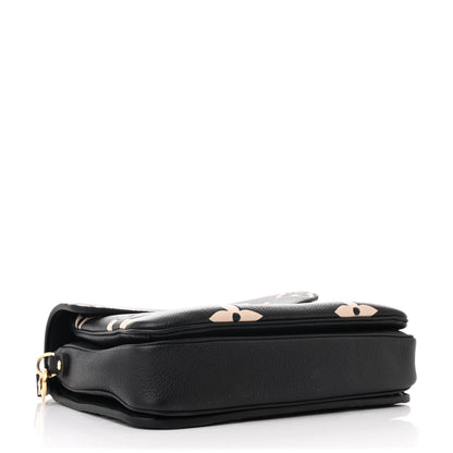 Louis Vuitton Empreinte Monogram Giant Pochette Metis Black Beige 4 of 11