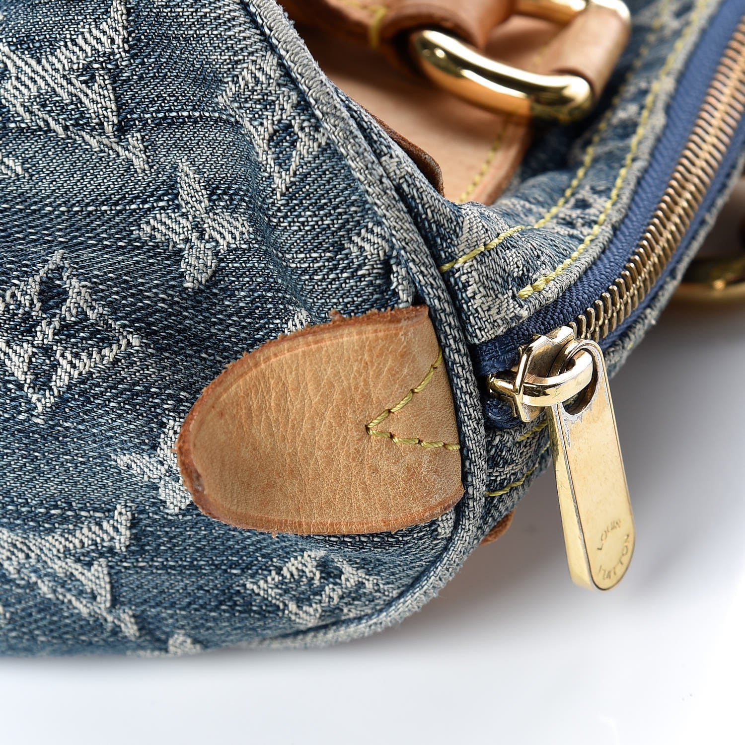 Louis Vuitton Monogram Denim Neo Speedy Blue 10 of 29