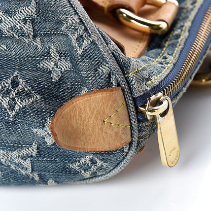 Louis Vuitton Monogram Denim Neo Speedy Blue 10 of 29