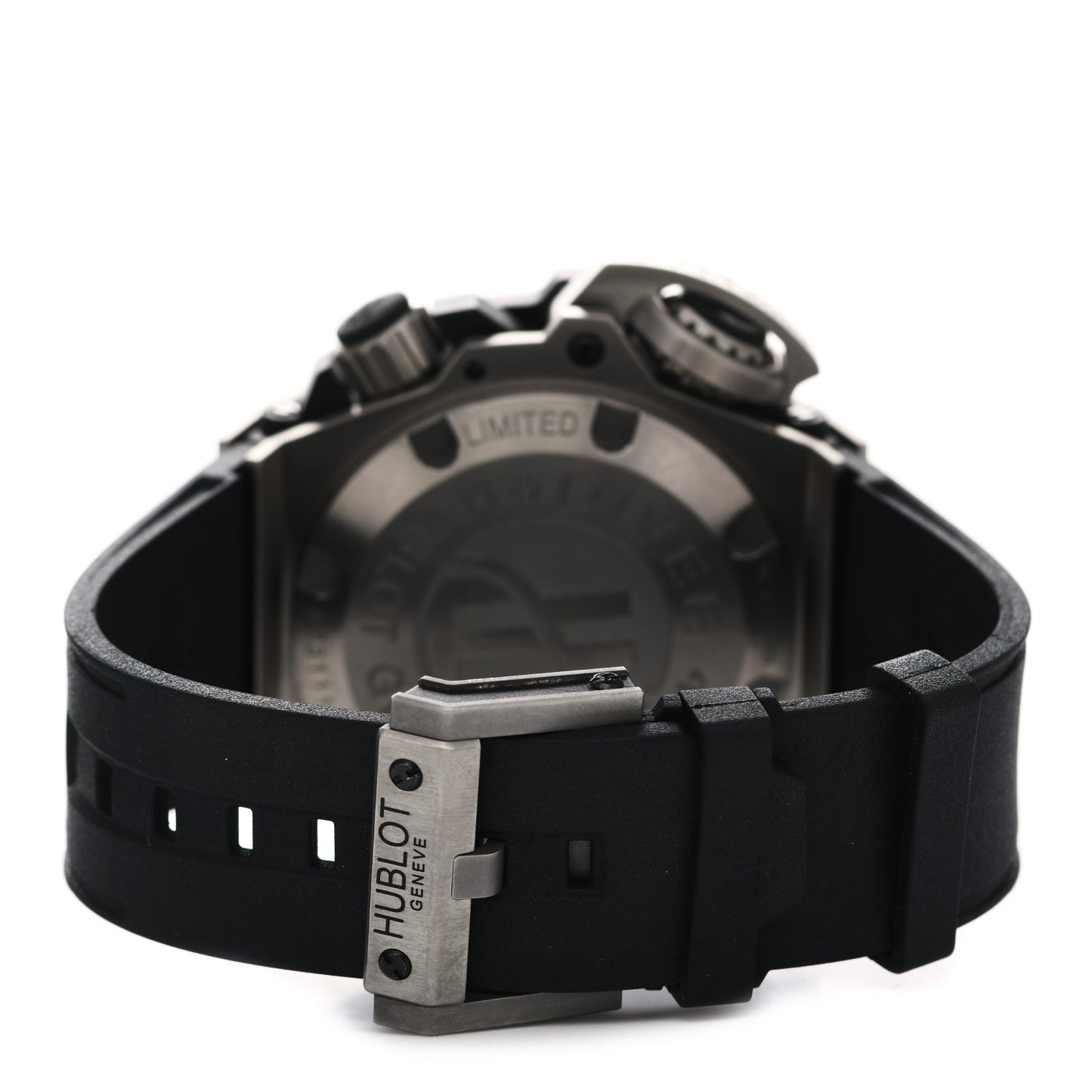 Titanium Rubber 48mm Big Bang King Power Oceanographic Automatic Watch Black 731.NX.1190.RX