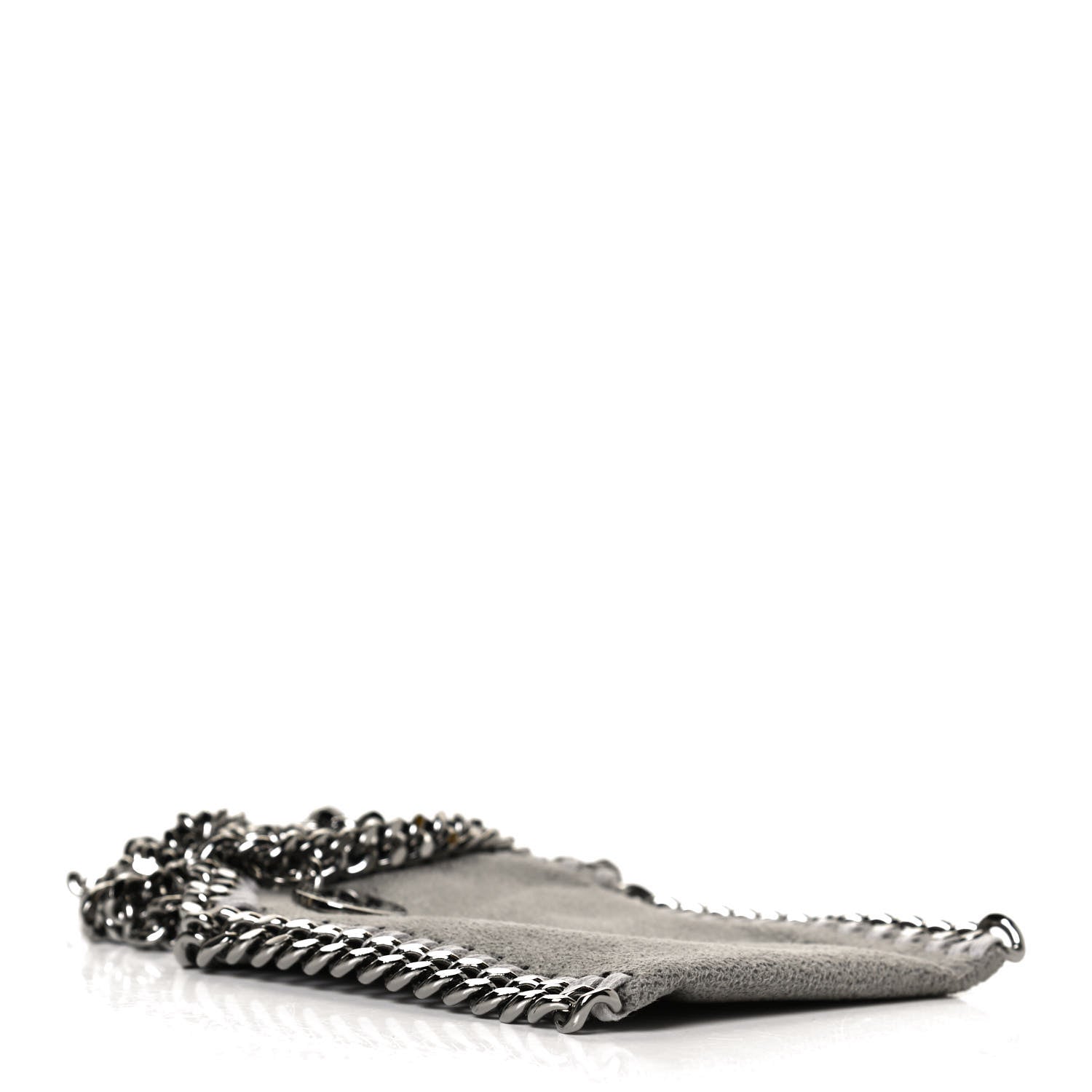 Stella McCartney Shaggy Deer Tiny Falabella Tote Grey 4 of 8