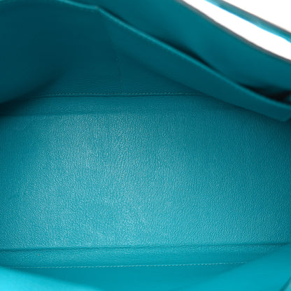 Hermes Togo Kelly Retourne 32 Turquoise 5 of 14