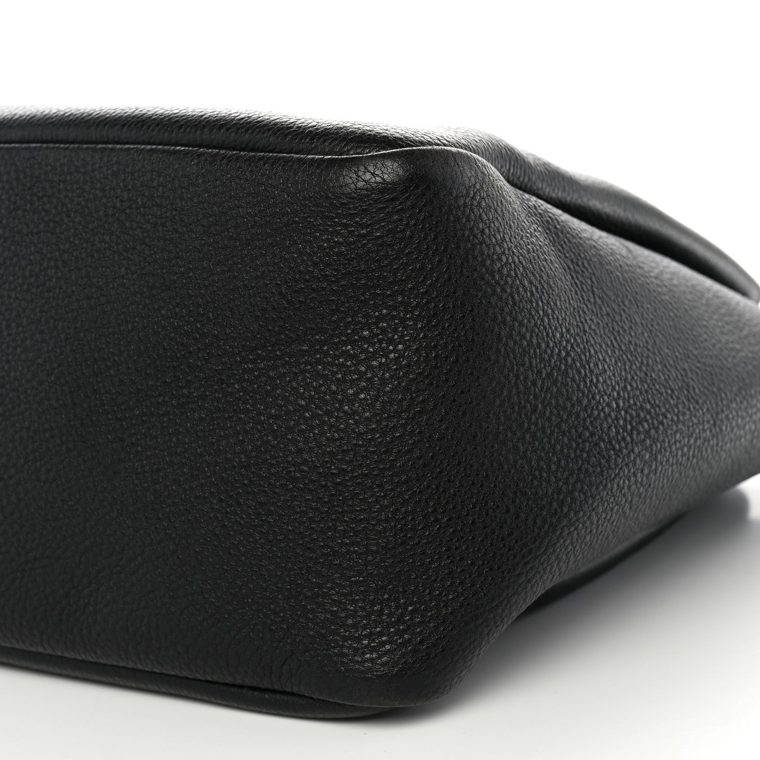Prada Vitello Daino Soft Medium Dynamique Tote Black 9 of 10