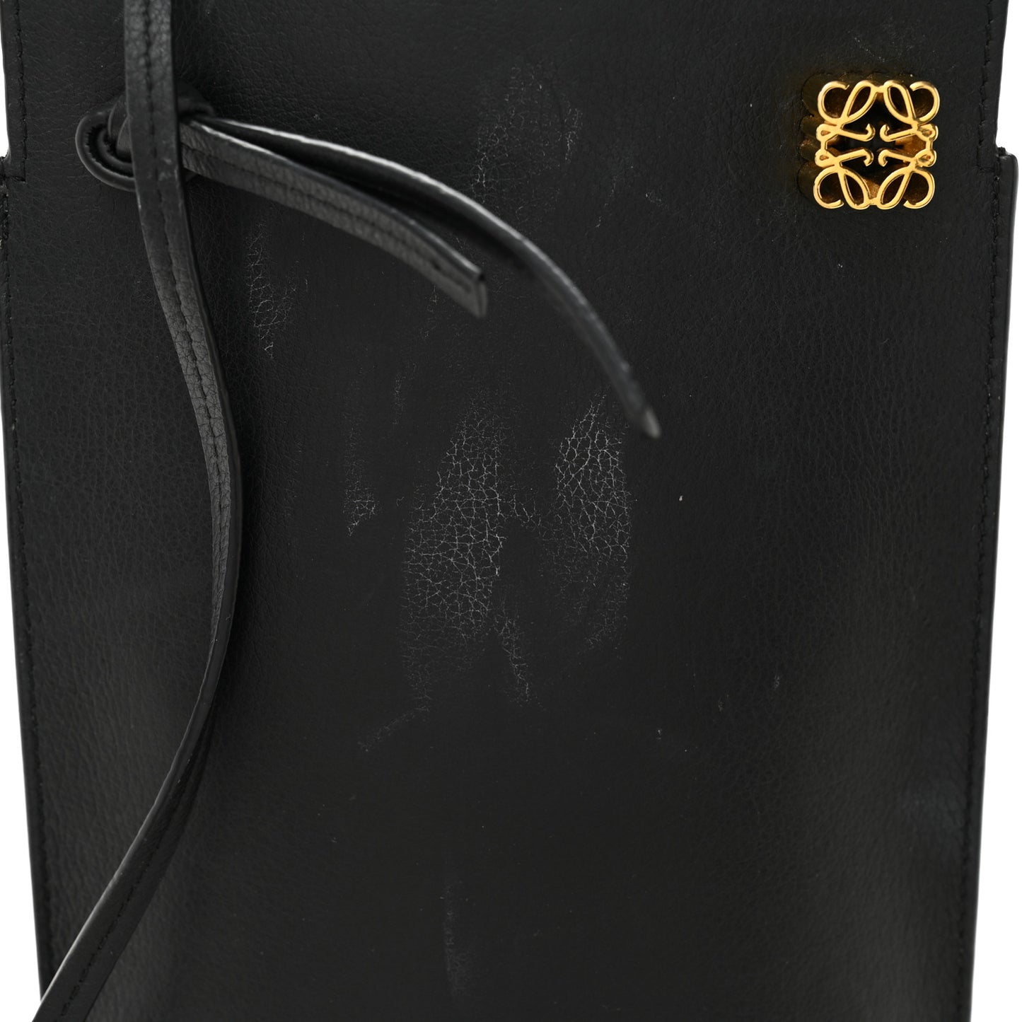 Smooth Calfskin Dice Pocket Black