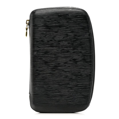 Louis Vuitton Epi Geode Organizer Zippy Wallet Black 1 of 11