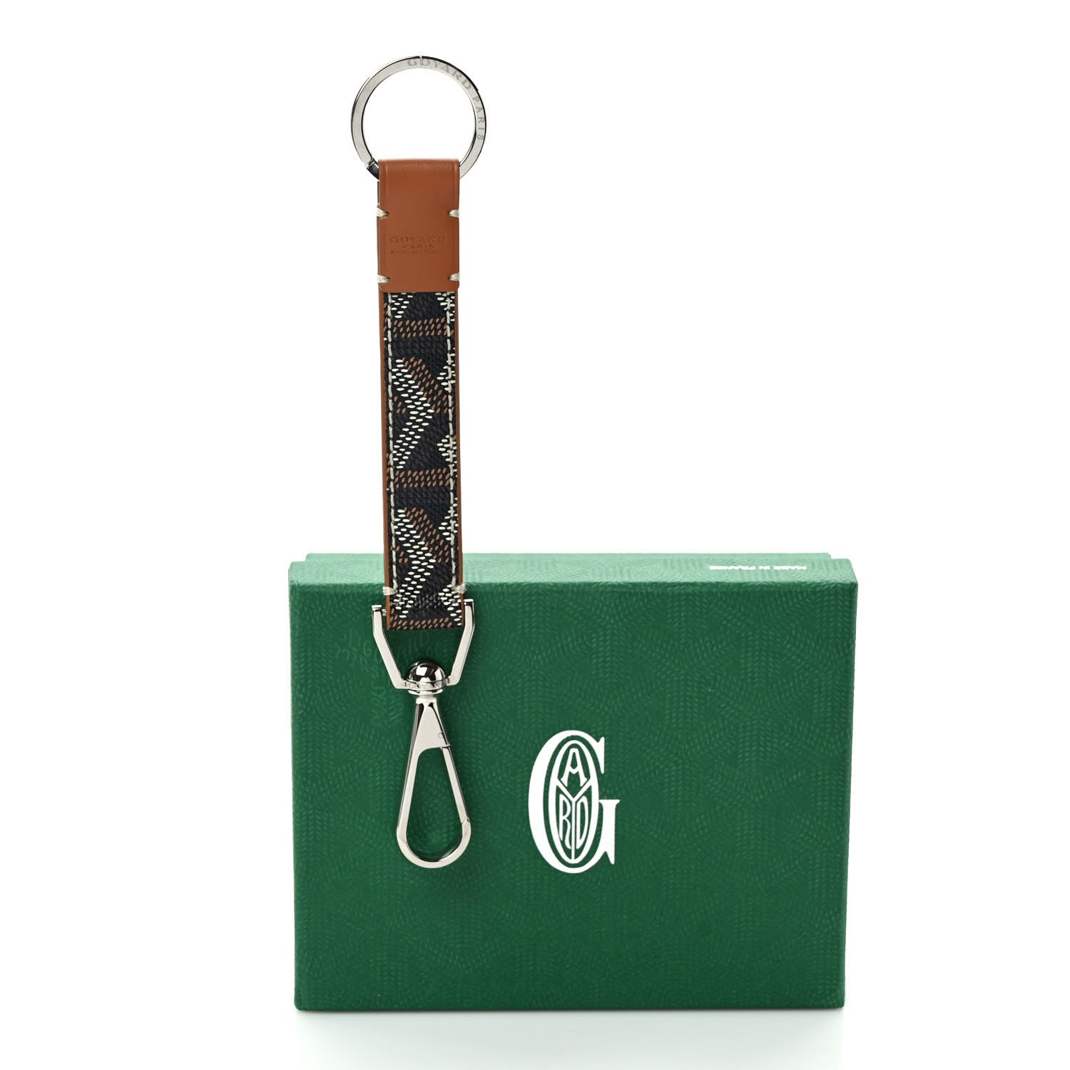 Goyard Goyardine Key Holder Black Gold 5 of 5