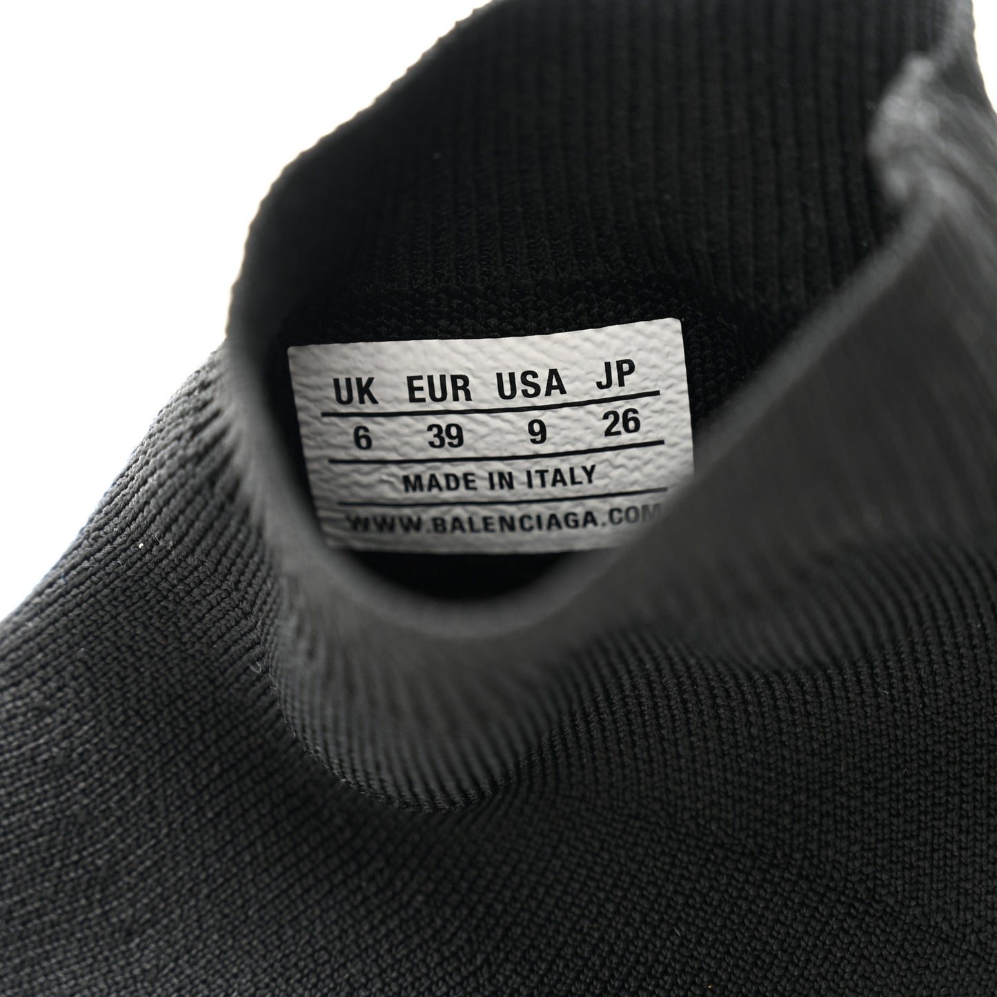 Technical 3D Recycled Knit Womens Speed 2.0 Sneakers 39 Monocolor Black
