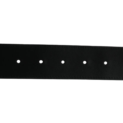 Gucci Textured Calfskin Double G 40mm Belt 80 32 Black 5 of 5