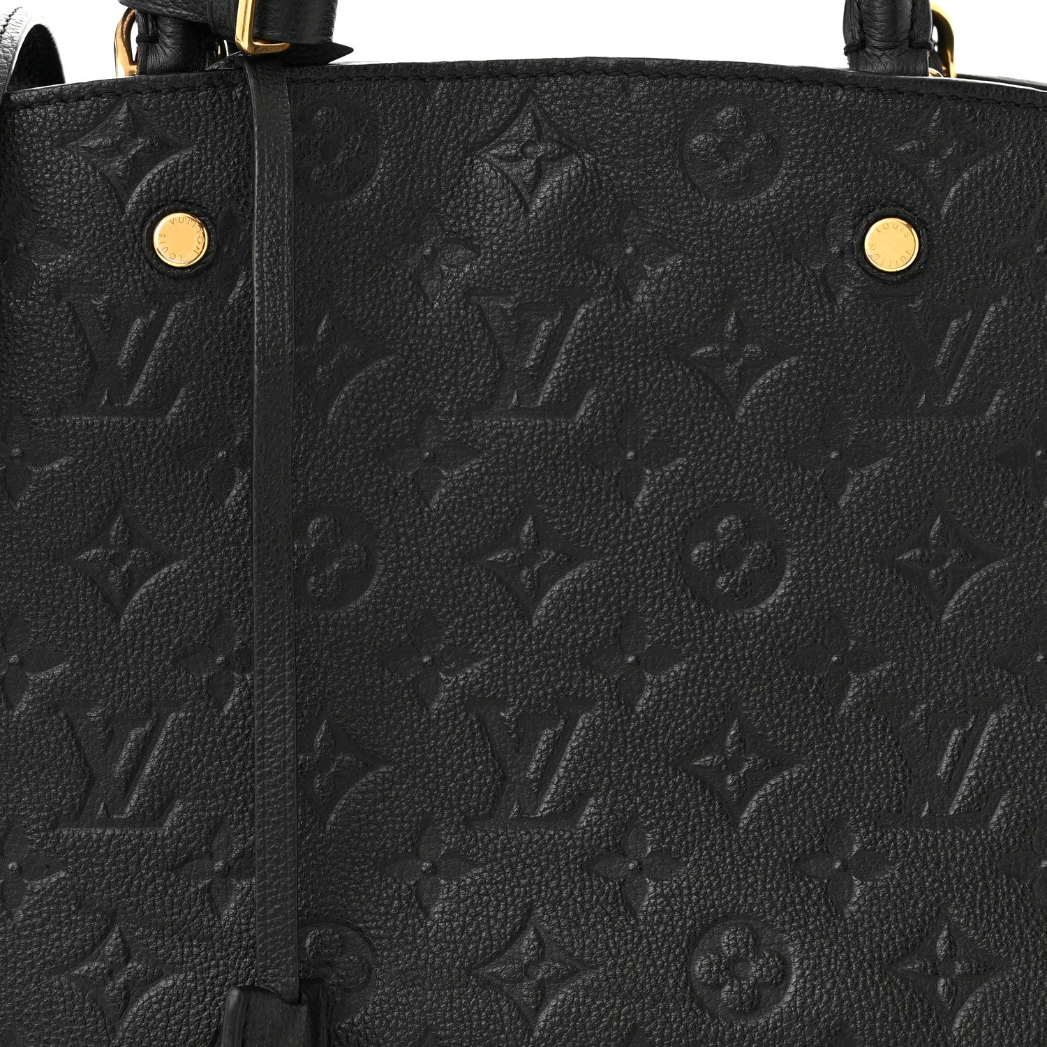 Louis Vuitton Empreinte Montaigne MM Black 8 of 11