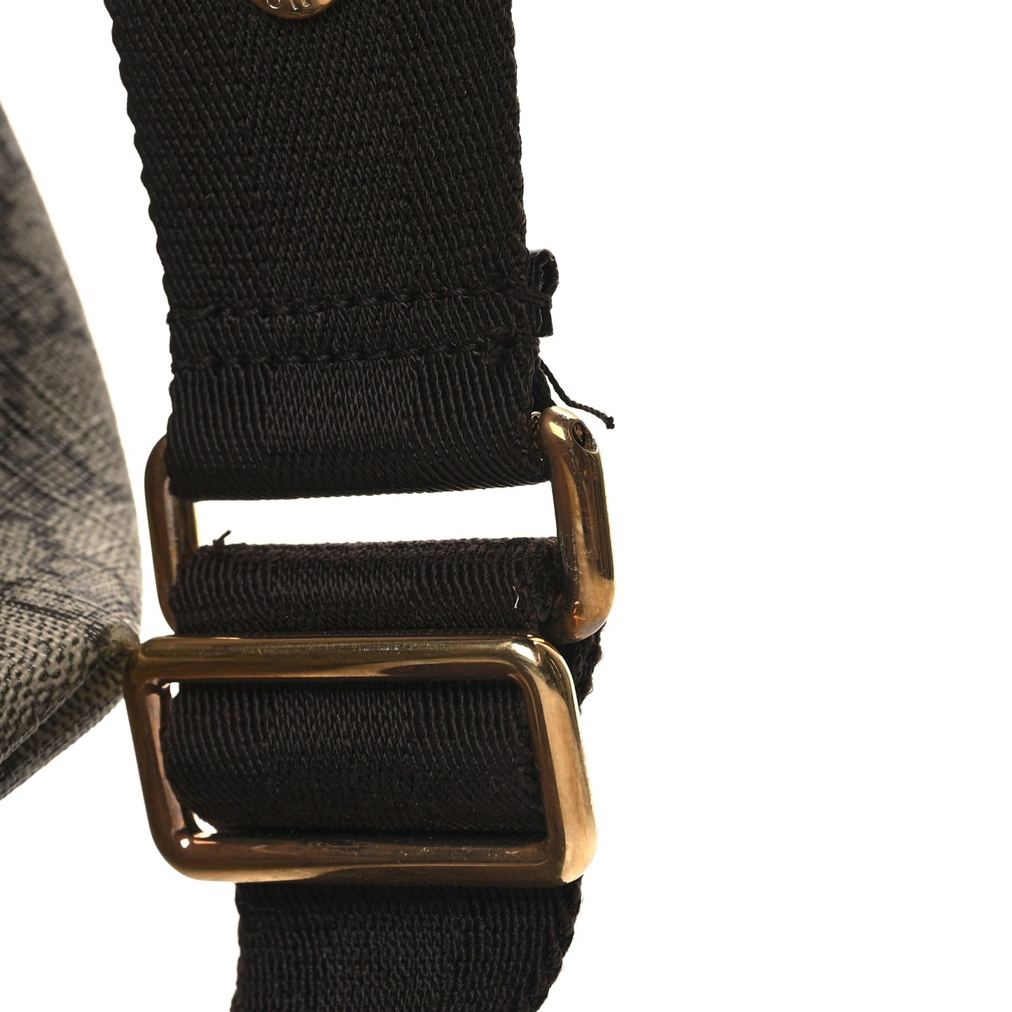 GG Plus Monogram Messenger Diaper Bag Dark Brown