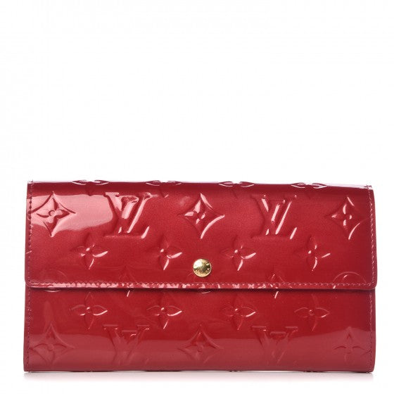 Louis Vuitton Vernis Sarah Wallet Pomme D'Amour 1 of 8