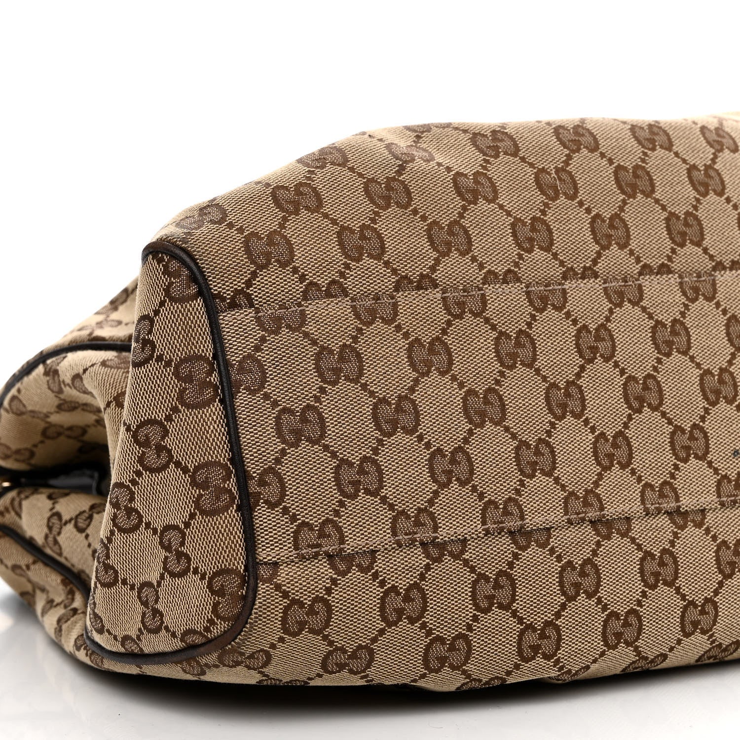 Gucci Monogram Medium Sukey Tote Dark Brown 9 of 15