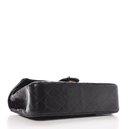 Chanel Lambskin Quilted Medium Double Flap Black 4 of 13