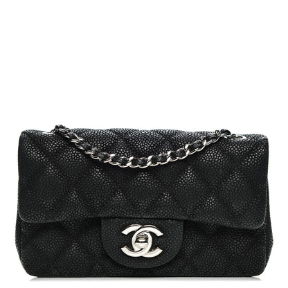 Chanel Iridescent Caviar Quilted Extra Mini Flap Black 1 of 7