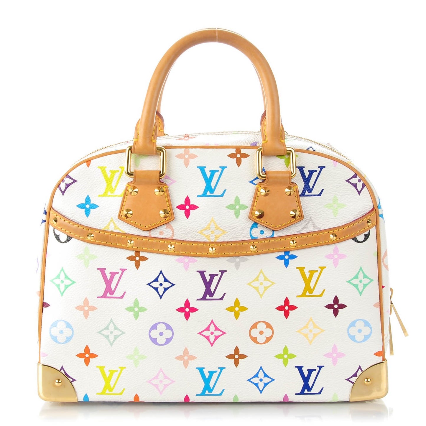 Monogram Multicolor Trouville White