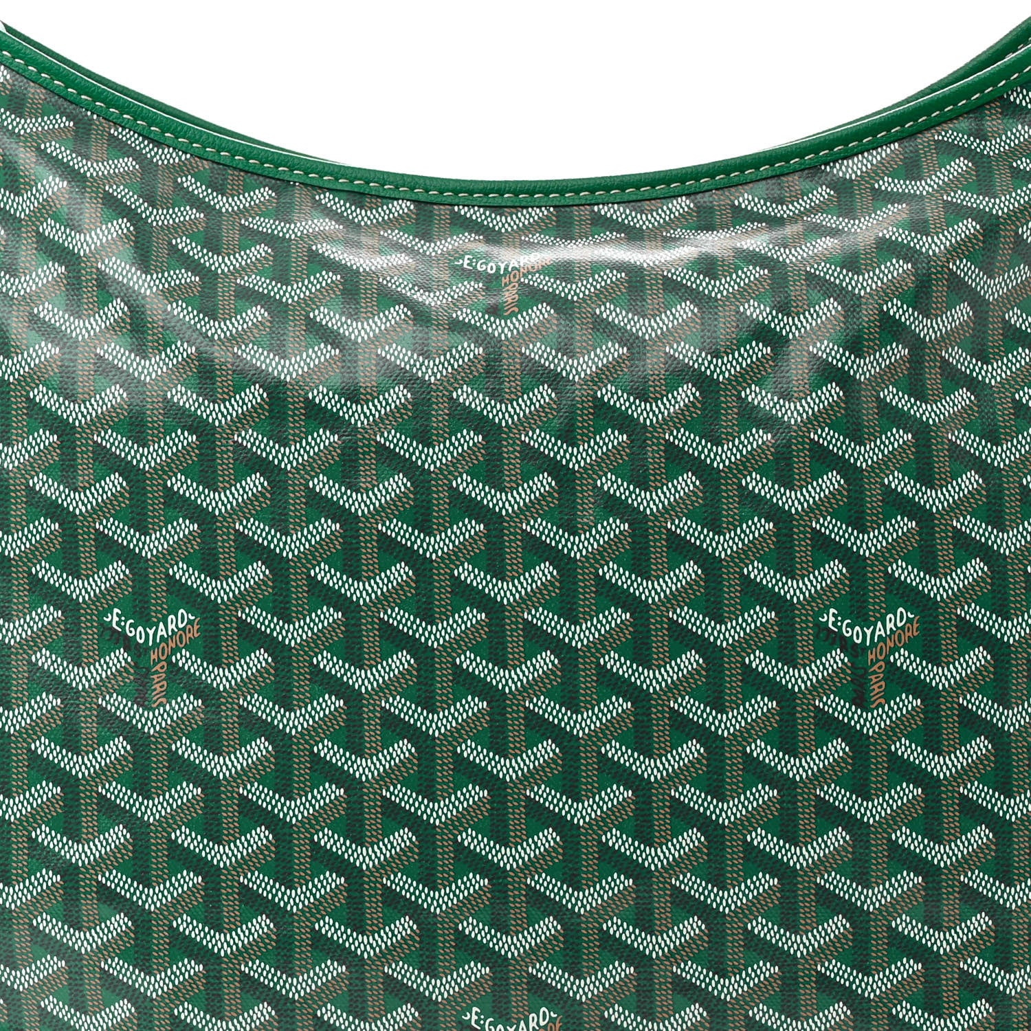 Goyard Goyardine Boheme Hobo Green 7 of 9