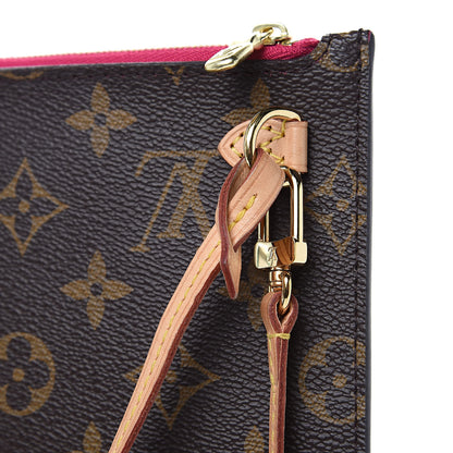 Louis Vuitton Monogram Neverfull MM GM Pochette Pivoine 10 of 10