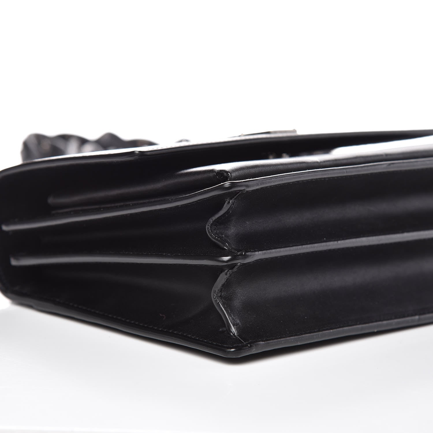 Saint Laurent Calfskin Medium Monogram Sunset Black 10 of 15