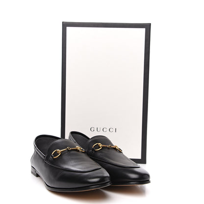 Gucci Lambskin Womens Brixton Horsebit Loafers 39.5 Black 9 of 9