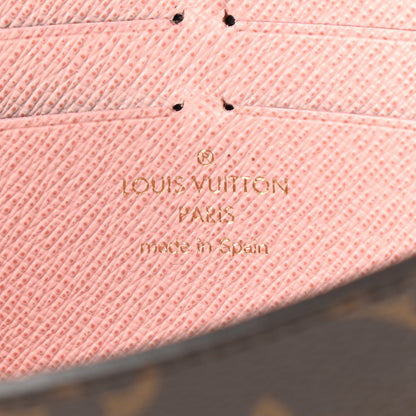 Louis Vuitton Monogram Jeanne Wallet Rose Ballerine 9 of 11