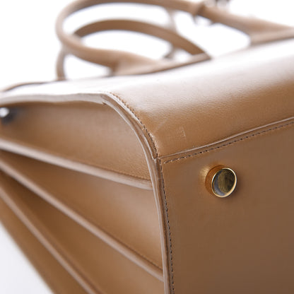 Saint Laurent Calfskin Small Sac De Jour Taupe 13 of 22