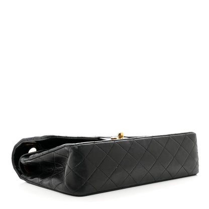 Chanel Lambskin Quilted Medium Double Flap Black 4 of 12